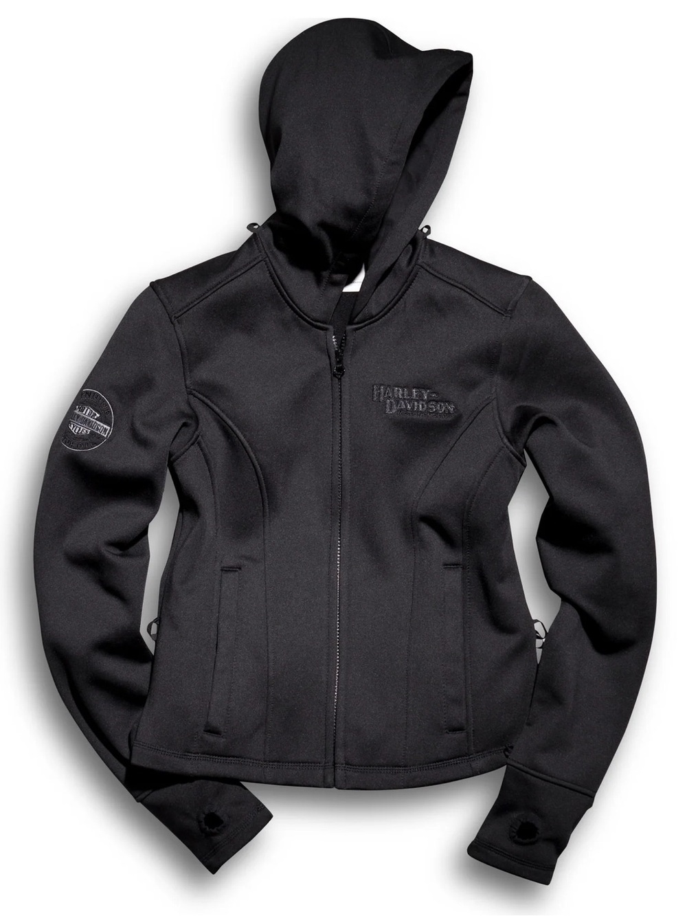 Harley-Davidson Miss Enthusiast Women’s 3-in-1 Jacket Removable Hoodie
